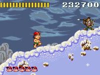 une photo d'Ã©cran de Super Adventure Island sur Nintendo Super Nes